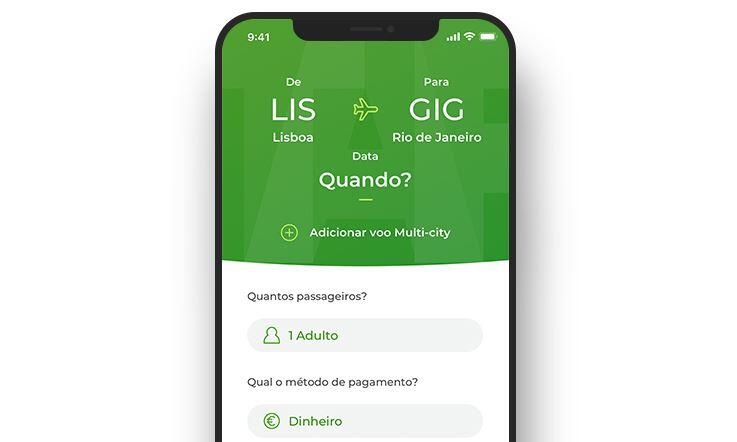 Check-in Online Tap pelo App